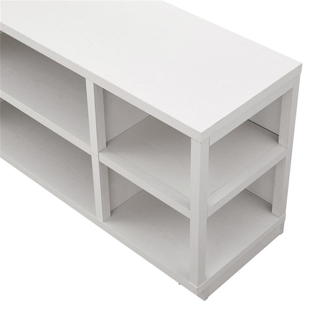 Henn&Hart 58" Gray Oak TV Stand