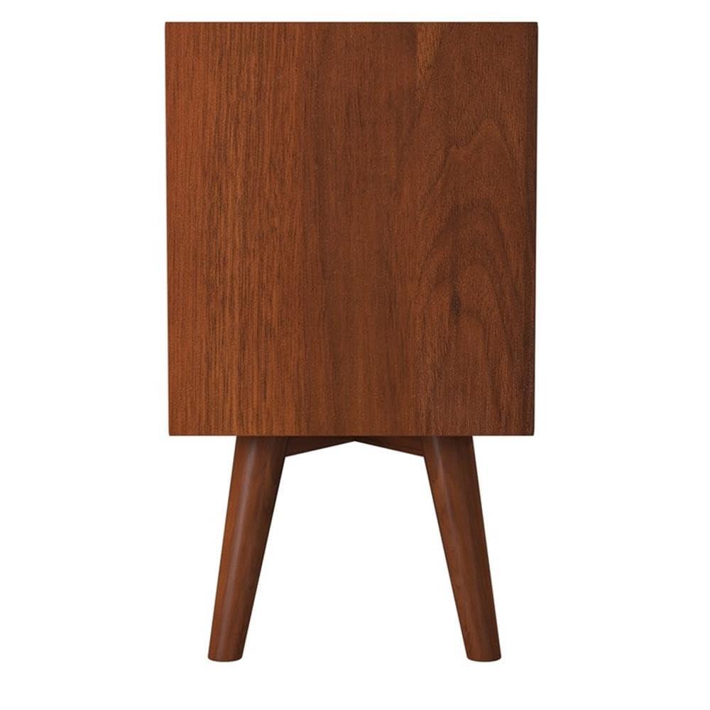 Williams 2 - Drawer Nightstand in Acorn/White