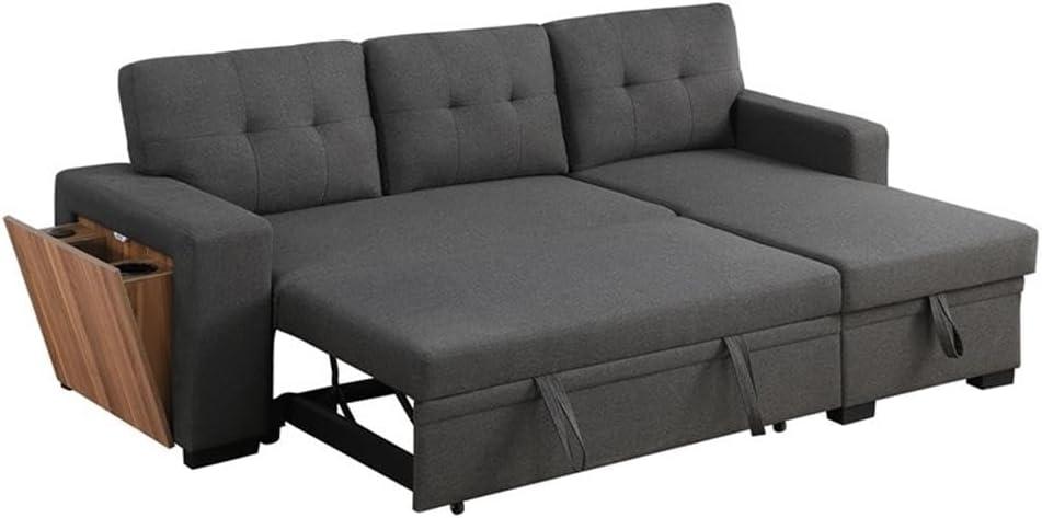 DEVION Furniture 3 - Piece Upholstered Sectional