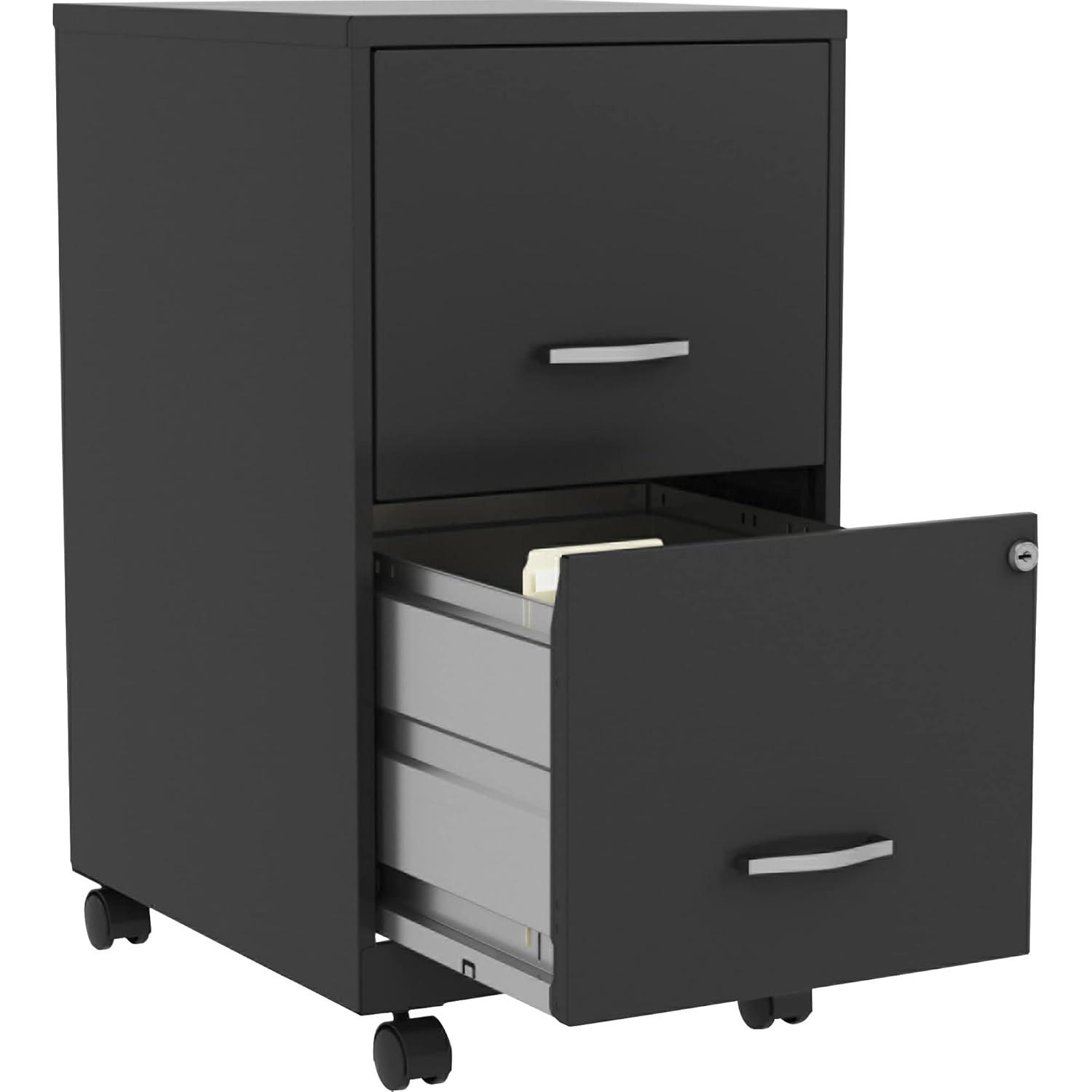 Inbox Zero Onetta Mobile 2-Drawer File Cabinet