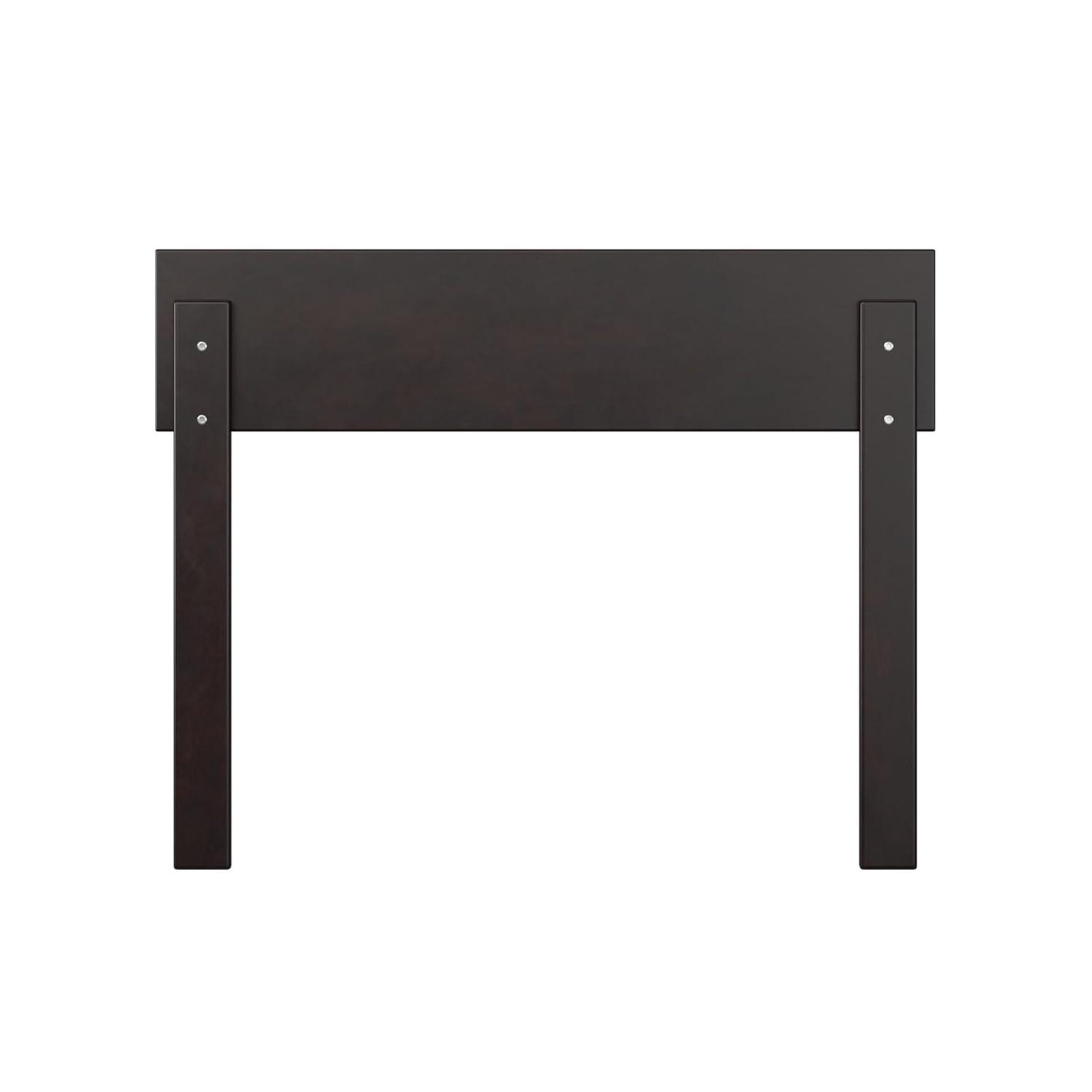 Twin Boston Headboard Espresso - AFI: Solid Wood, Sleek Finish, Adjustable Height