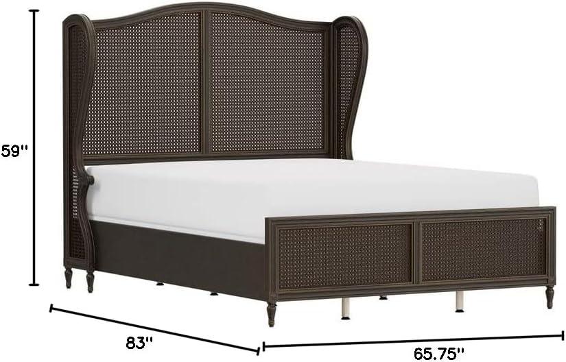 Gia Wingback Bed