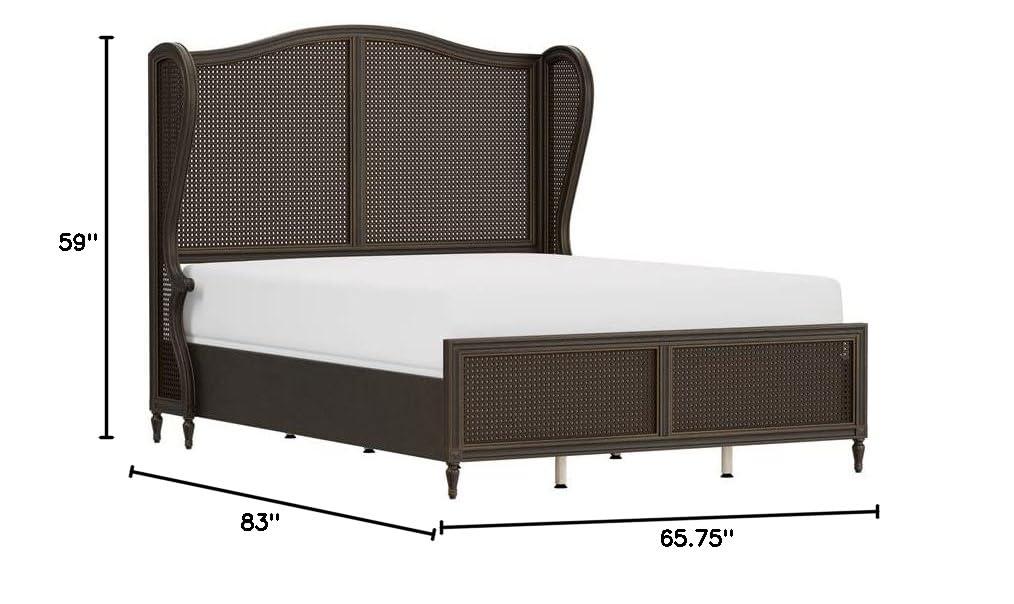 Gia Wingback Bed