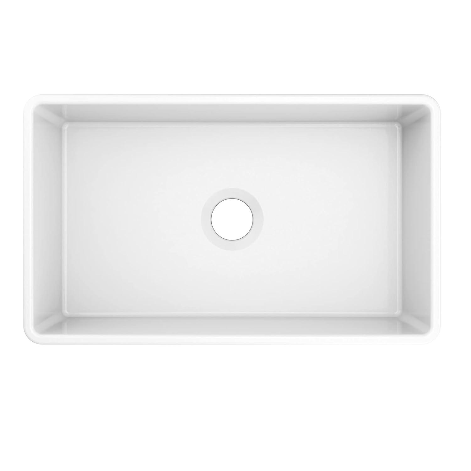 FC301810 Moen Fireclay 30" L X 18" W Farmhouse Kitchen Sink