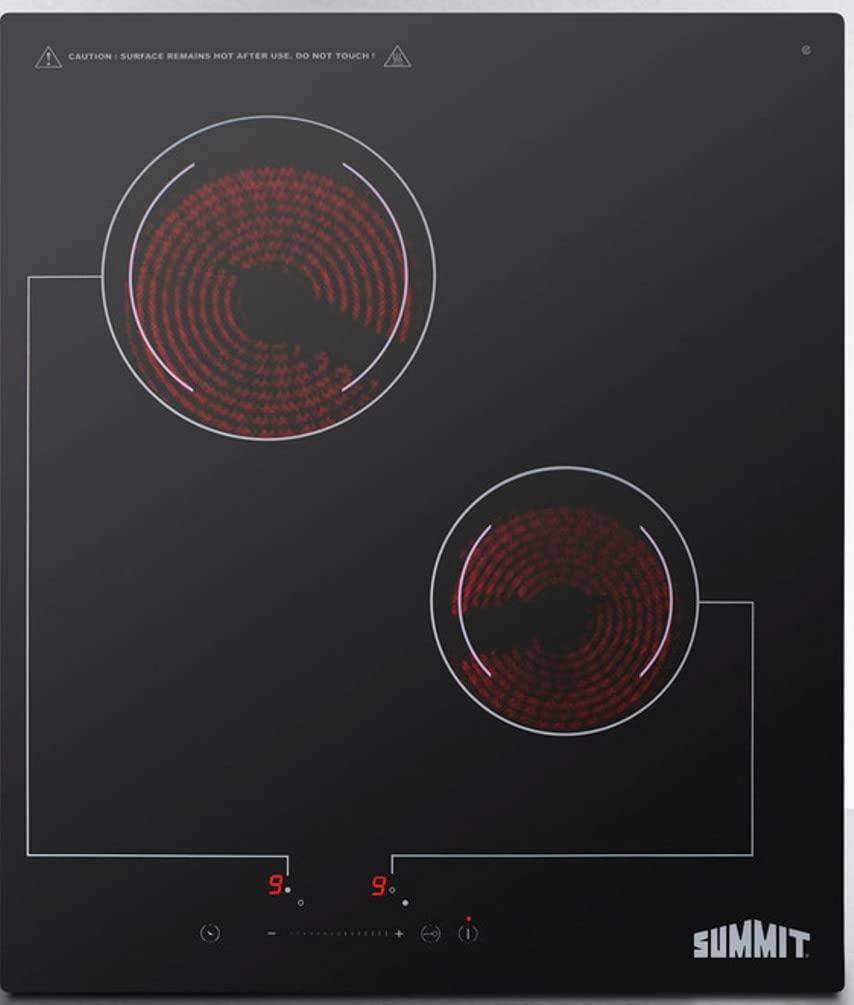 Summit Appliance Black Electric Cooktop