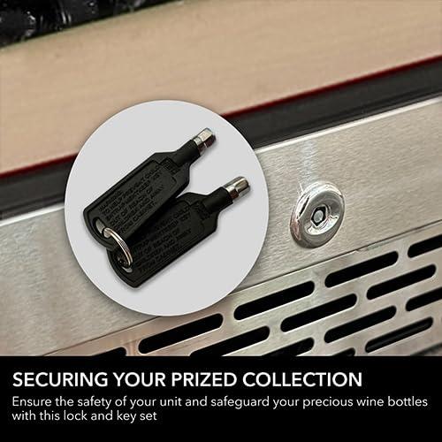 Whynter Whynter 92 Bottle Dual Zone Built-In Wine Refrigerator