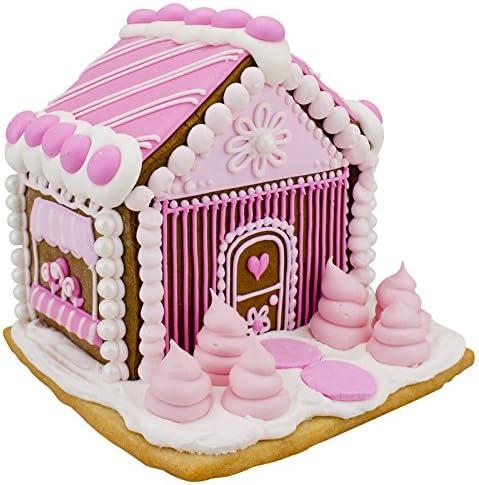 Mini Gingerbread House Set, Two Cookie Cutters with Recipe Card Makes 4-1/2" Tall Gingerbread House by Ann Clark Cookie Cutters