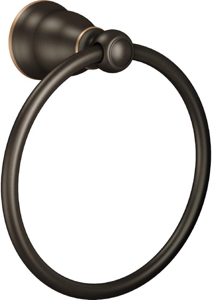 Moen Traditional Mediterranean Bronze Towel Ring