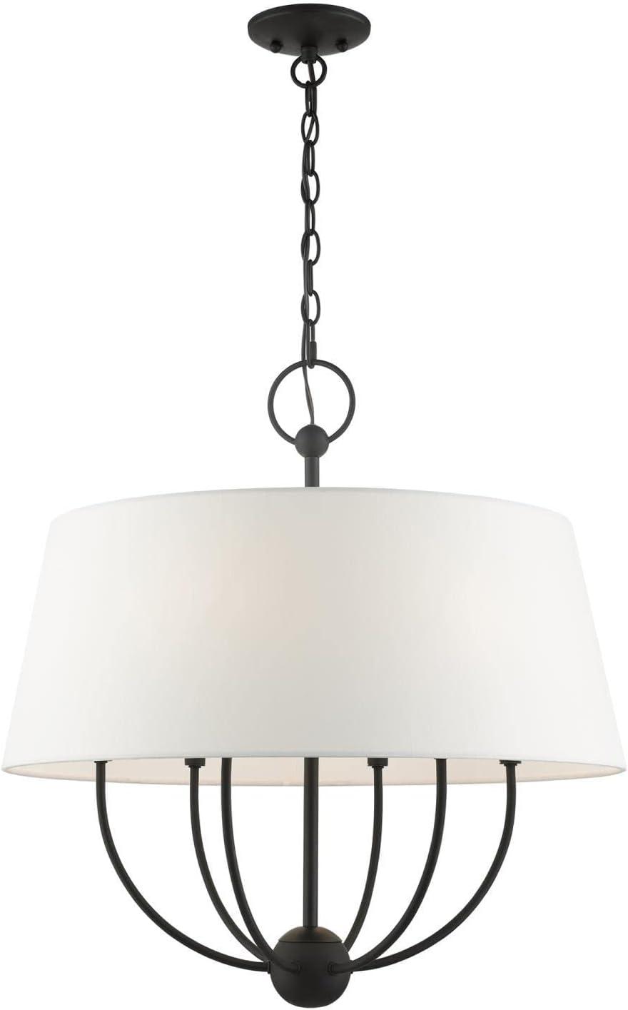 Livex Lighting Ridgecrest 6 - Light Pendant in  Black