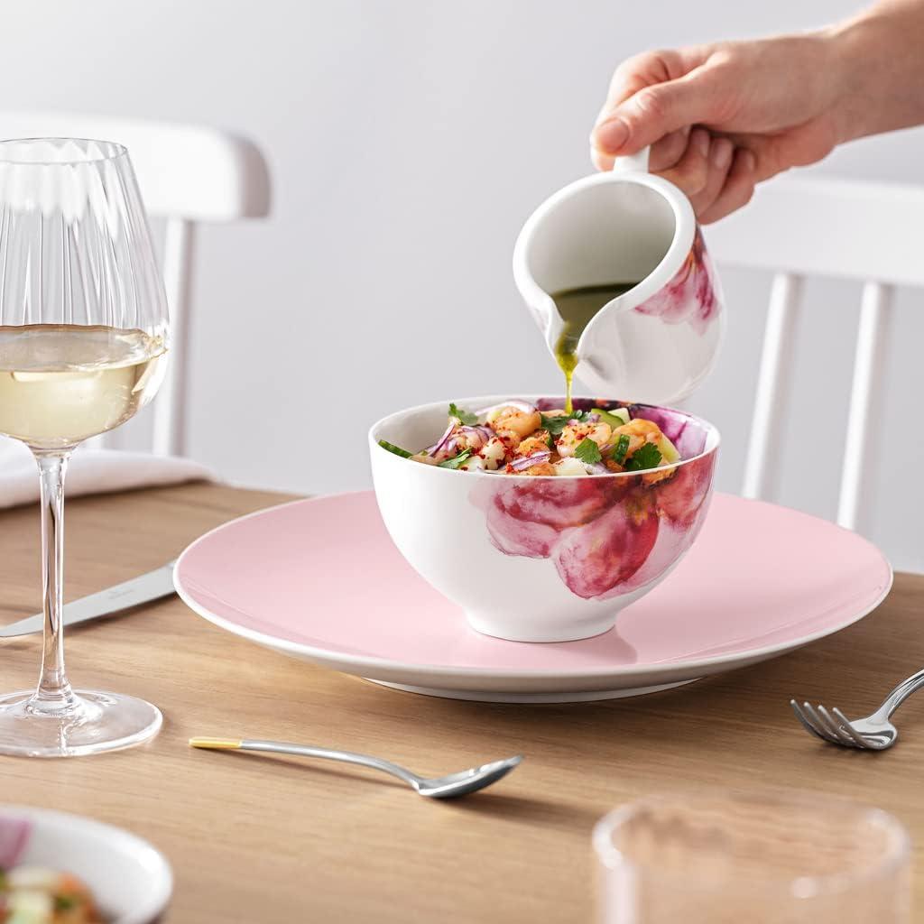 Villeroy & Boch Villeroy & Boch Rose Garden Premium Porcelain Dinner Plate in Rosé