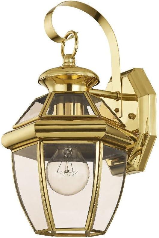 Livex Lighting Monterey 1 - Light Wall Light in  Antique Brass