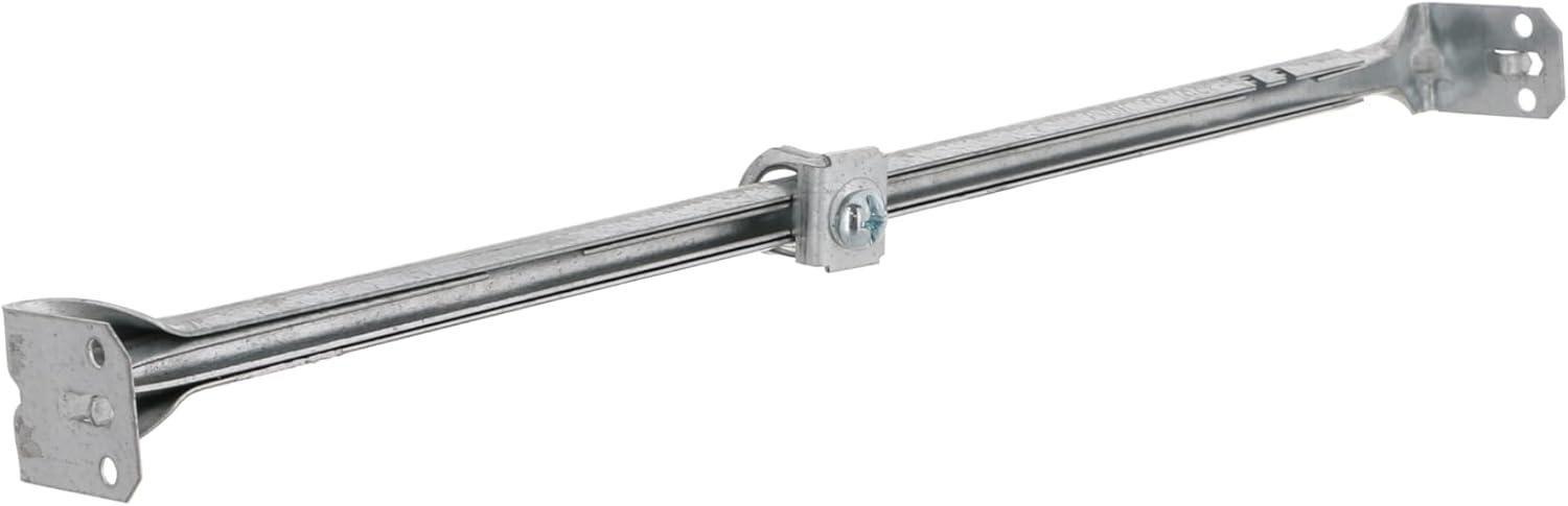 Raco Adjustable Gray Steel Bar Hanger for New Work