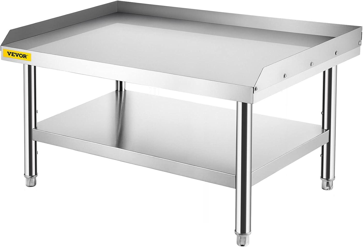 VEVOR VEVOR Stainless Steel 24'' H Work Table