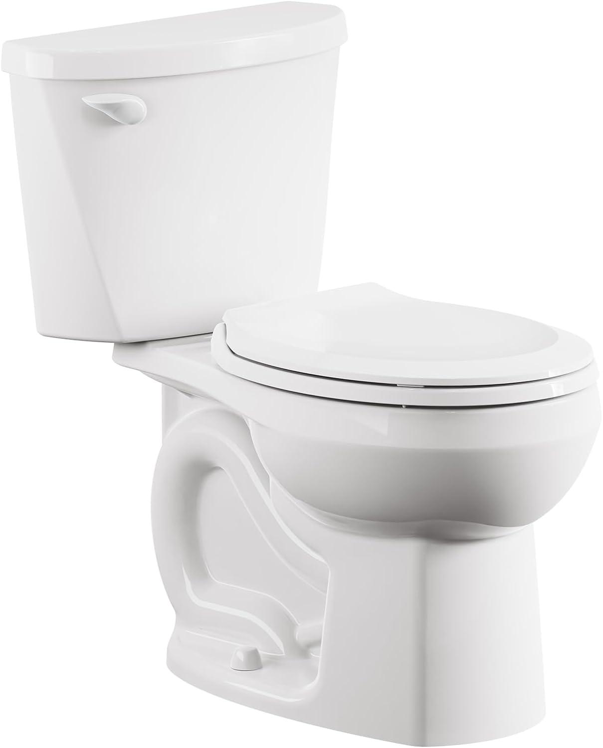 Colony 3 White Round Front Two-Piece Toilet