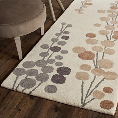 Soho SOH338 Hand Tufted Area Rug - Beige/Grey - 7'6"x9'6" - Safavieh.