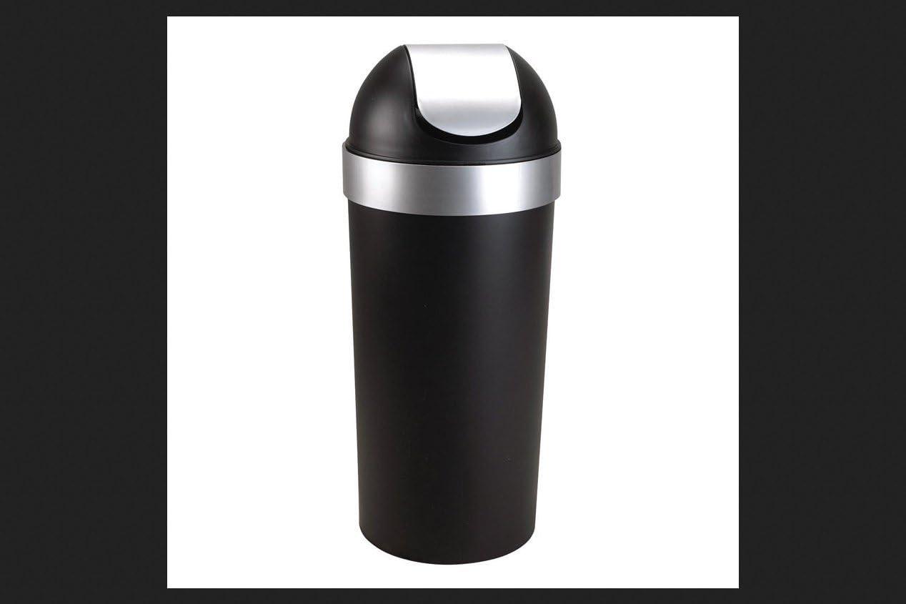Umbra Venti Plastic Swing Top Kitchen Trash Can - 16 Gallons