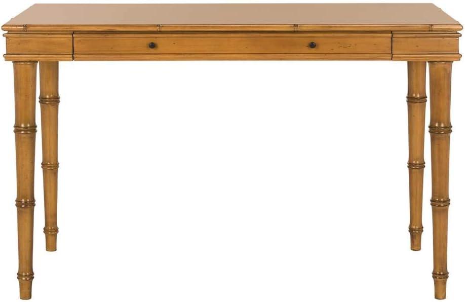 Noely 1 Drawer Writing Desk - DSK3500 - Brown - Safavieh