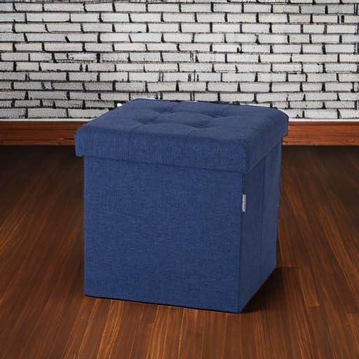 15.7'' W Upholstered Storage Ottoman