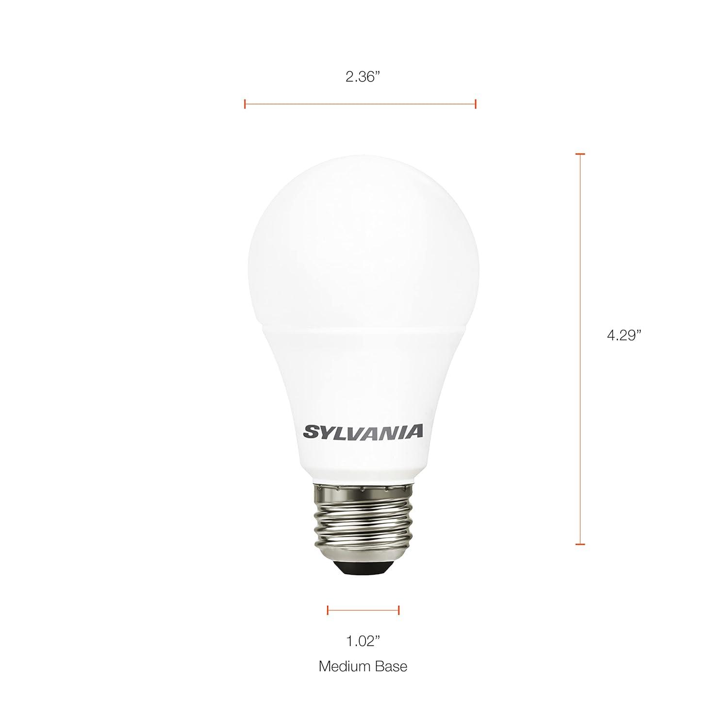 Sylvania LED 100 W Daylight Light Bulbs, Energy Saving (4 Pack)