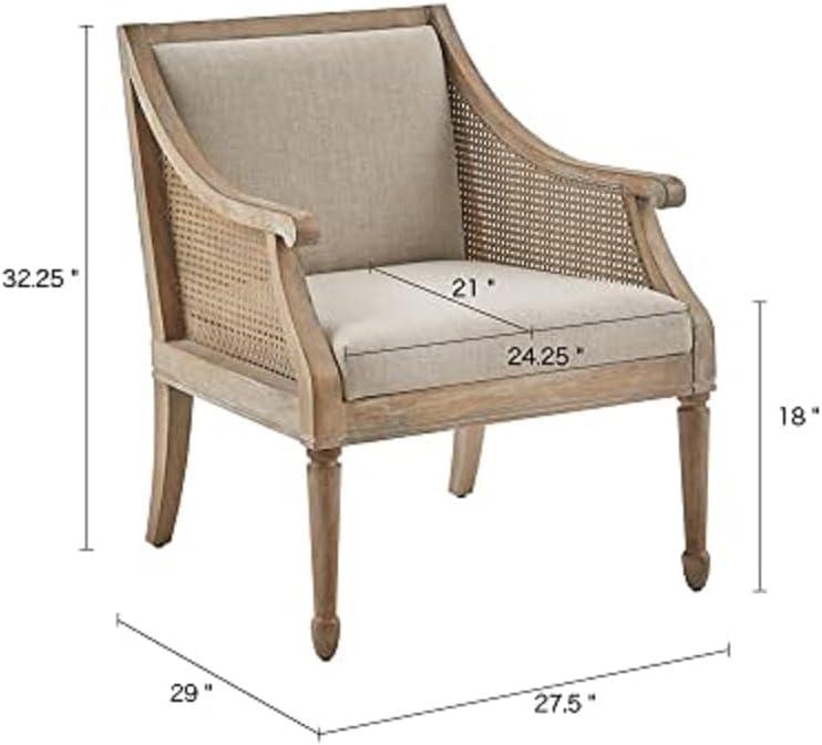 Martha Stewart Isla Farmhouse Accent Chair