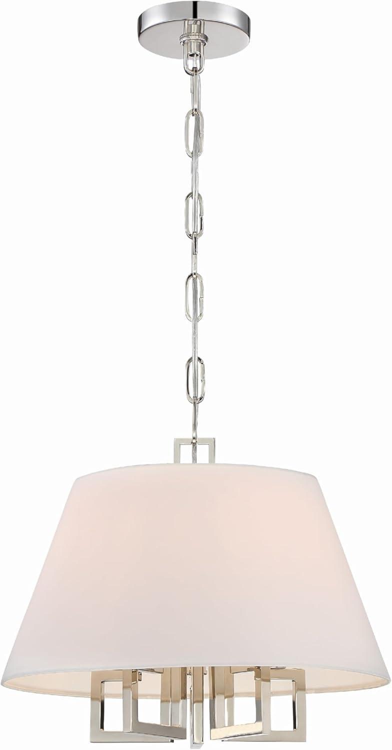 Crystorama Lighting Westwood 5 - Light Chandelier in  Polished Nickel