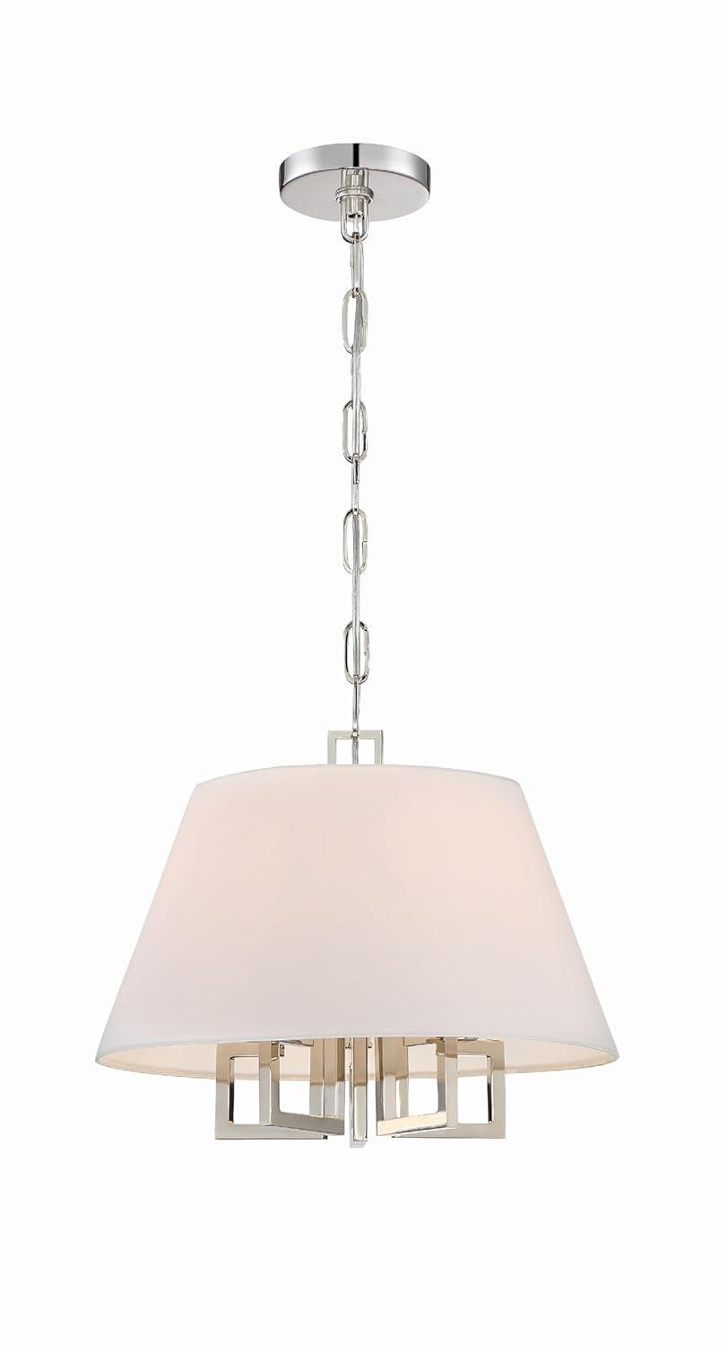 Crystorama Lighting Westwood 5 - Light Chandelier in  Polished Nickel