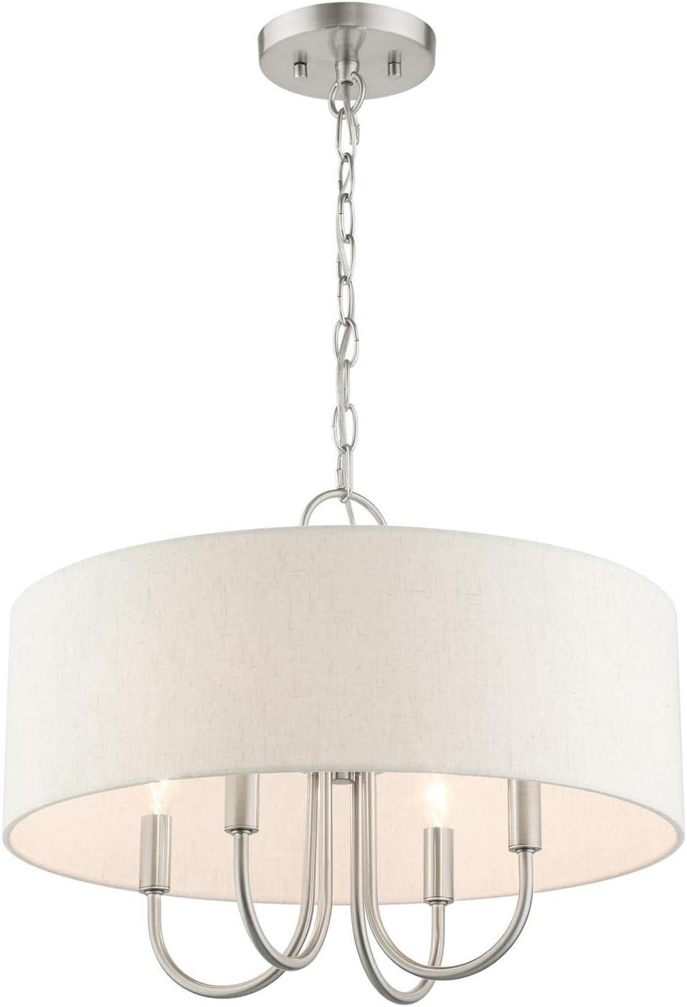 Livex Lighting Blossom 4 - Light Pendant in  Brushed Nickel