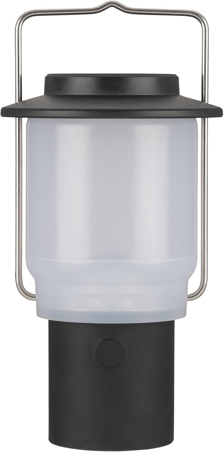 Snow Peak Mini Hozuki - Battery-Powered & Lightweight Camping Light - Portable Lantern for Soft, Ambient Light, Black