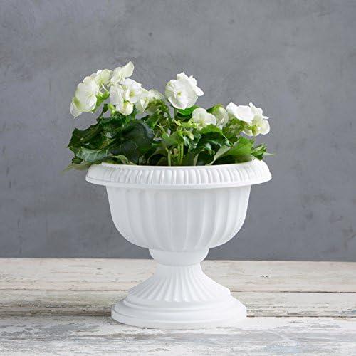 Novelty Grecian Urn Planter, White 12 inch