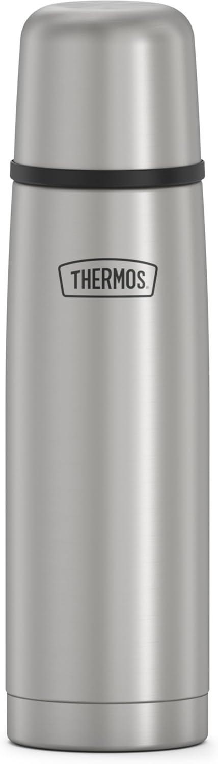 Thermos Vacuum Insulated Compact Beverage Bottle - 16 oz. - Silver/Black