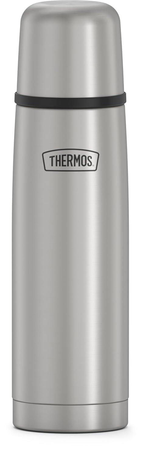Thermos Vacuum Insulated Compact Beverage Bottle - 16 oz. - Silver/Black