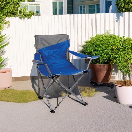 Coleman® Big-N-Tall Adult Quad Camping Chair, Blue