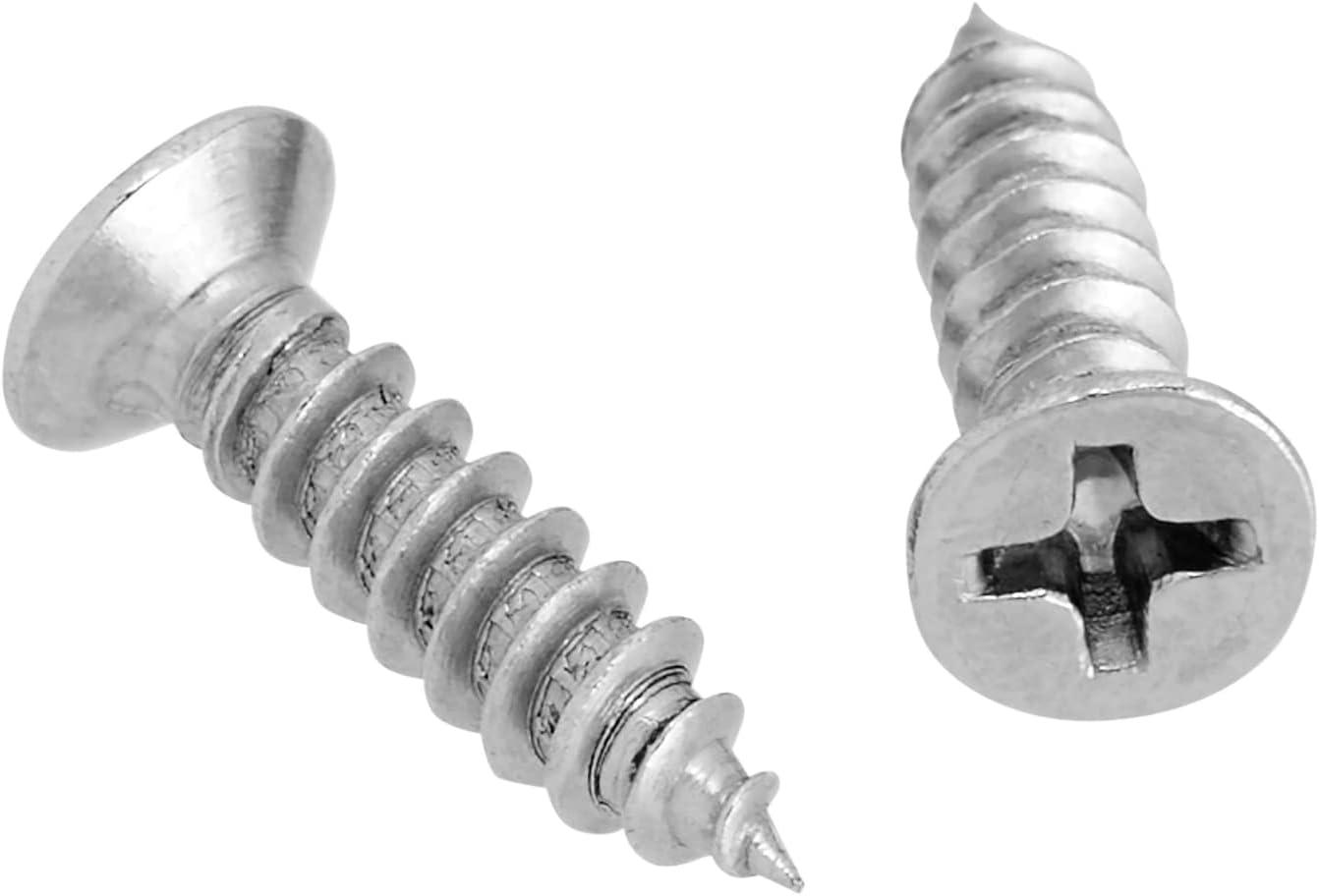 Stainless Steel Door Push Plate and Pull Handle Set with Screws, Home Office Supplies, (4 x 16 in)