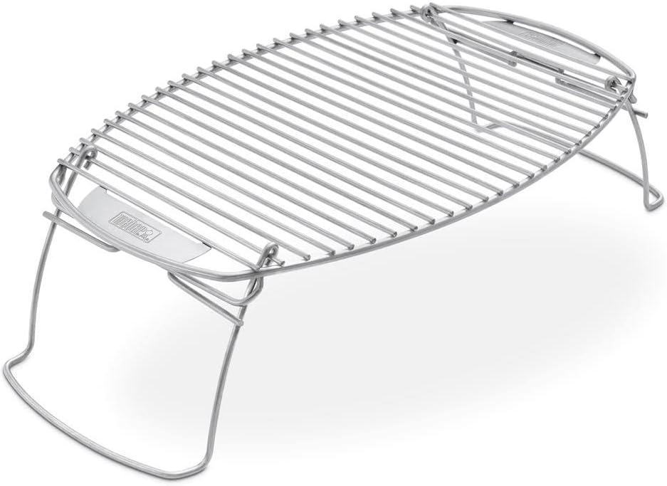 Stainless Steel Expansion Grilling Rack for Barbeque Grills