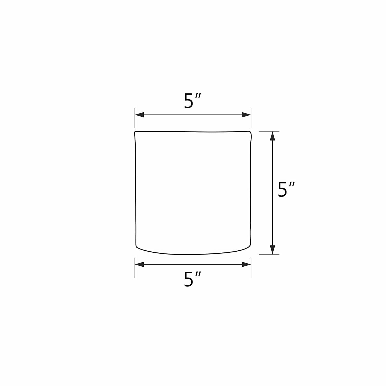 Aspen Creative 31197 Transitional Drum (Cylinder) Shaped Clip-On Construction Lamp Shade in Light Green, 5" wide (5" x 5" x 5")