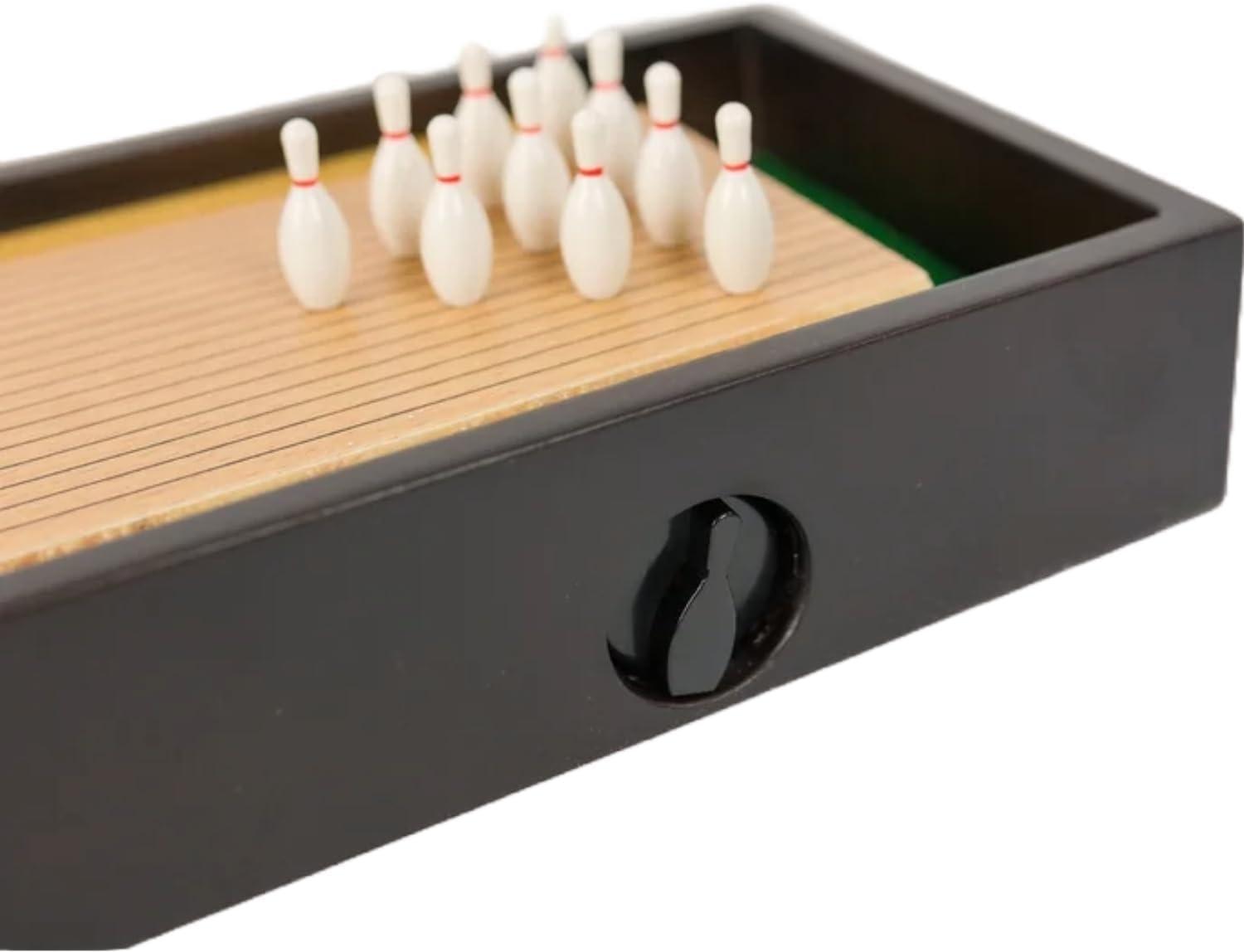 Intex Entertainment Inc Intex Entertainment Inc 2 Player Wood Mini Desktop Games