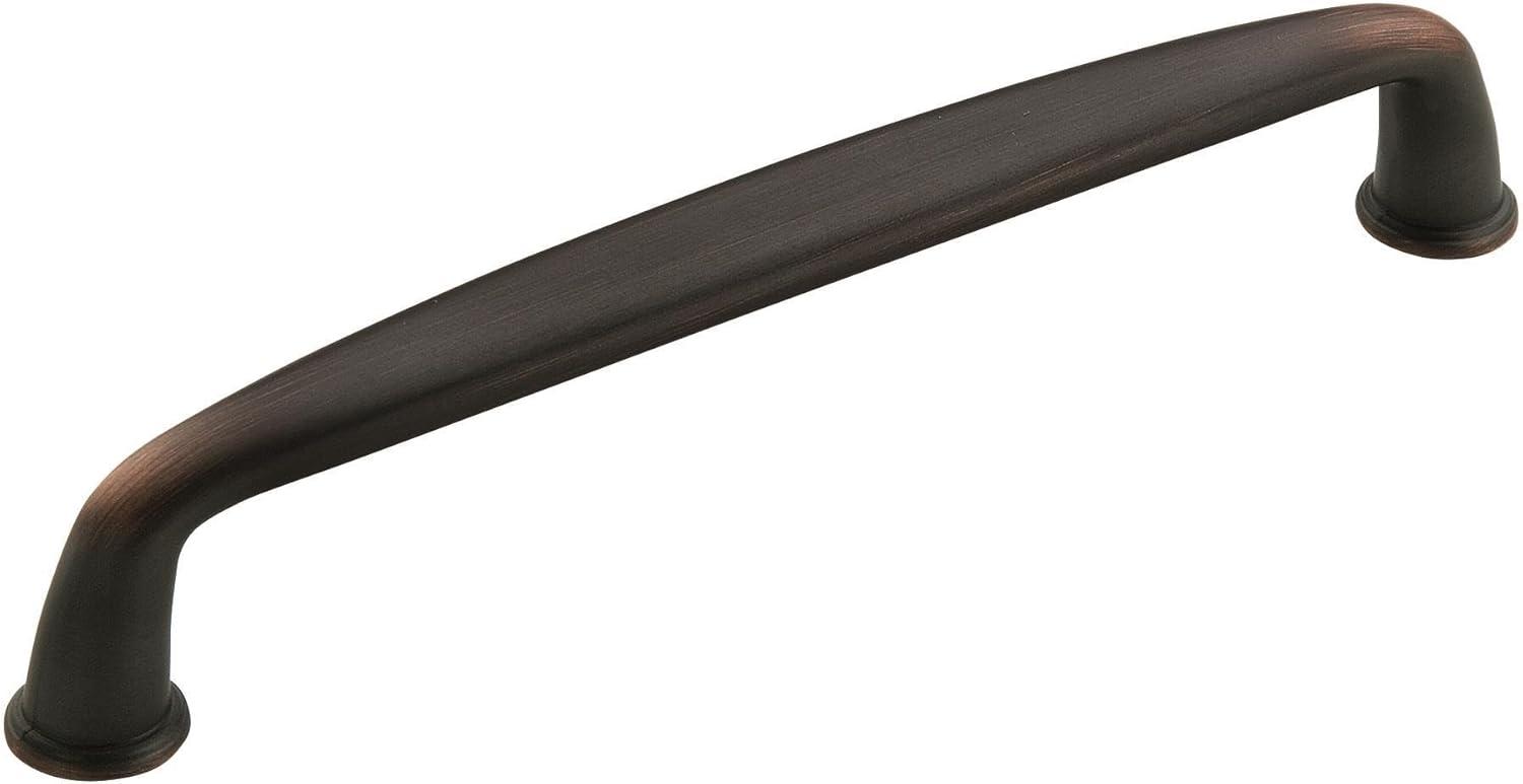 Amerock Kane 6-5/16 inch (160mm) Center-to-Center Oil-Rubbed Bronze Cabinet Pull