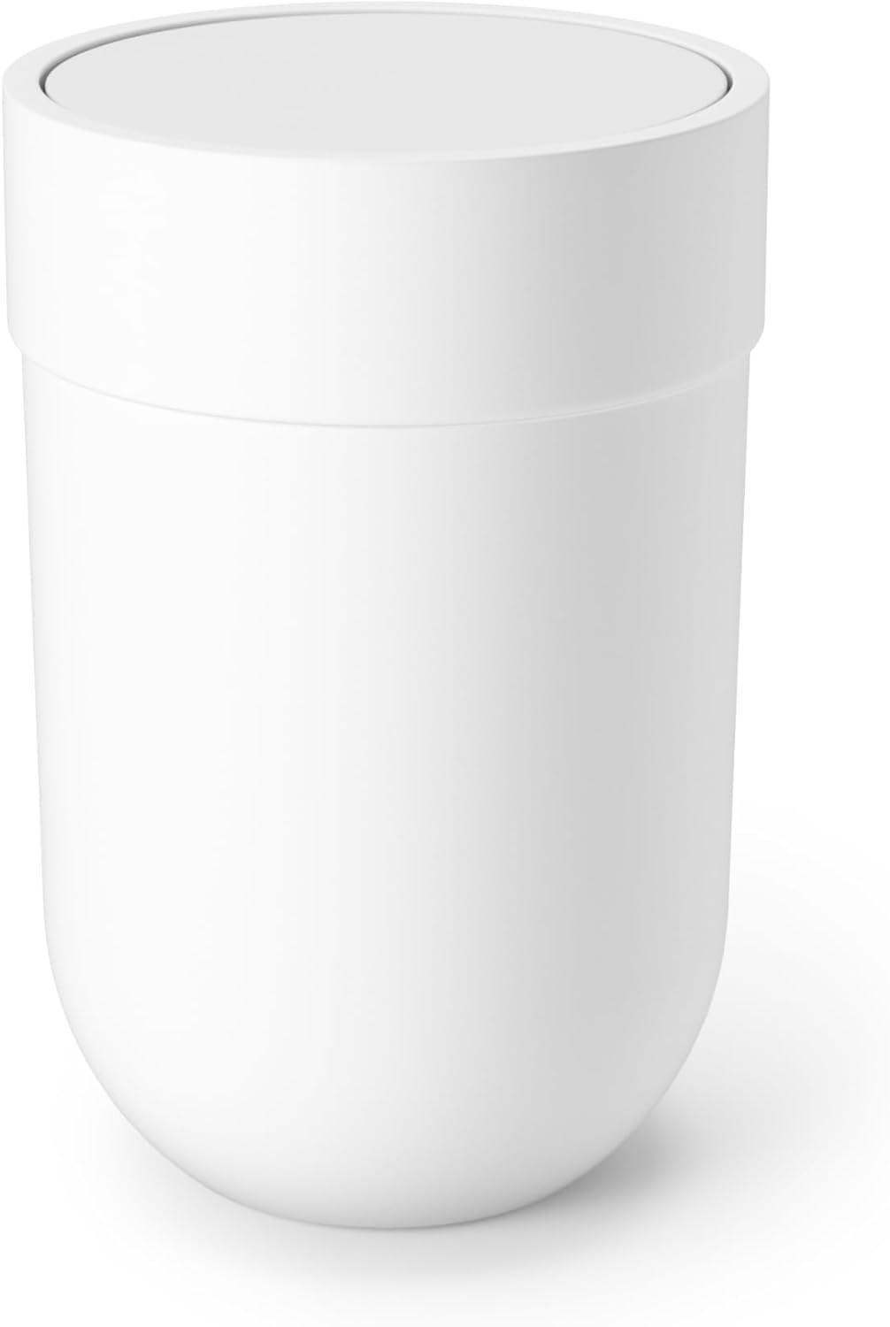 Touch Lidded Waste Can