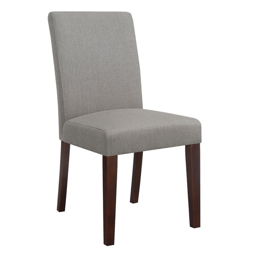 Serta Serta Liam Parsons Dining Chair, Plush High Back, Polyester Weave Fabric, Foam Cushion Seat (Set of 2)