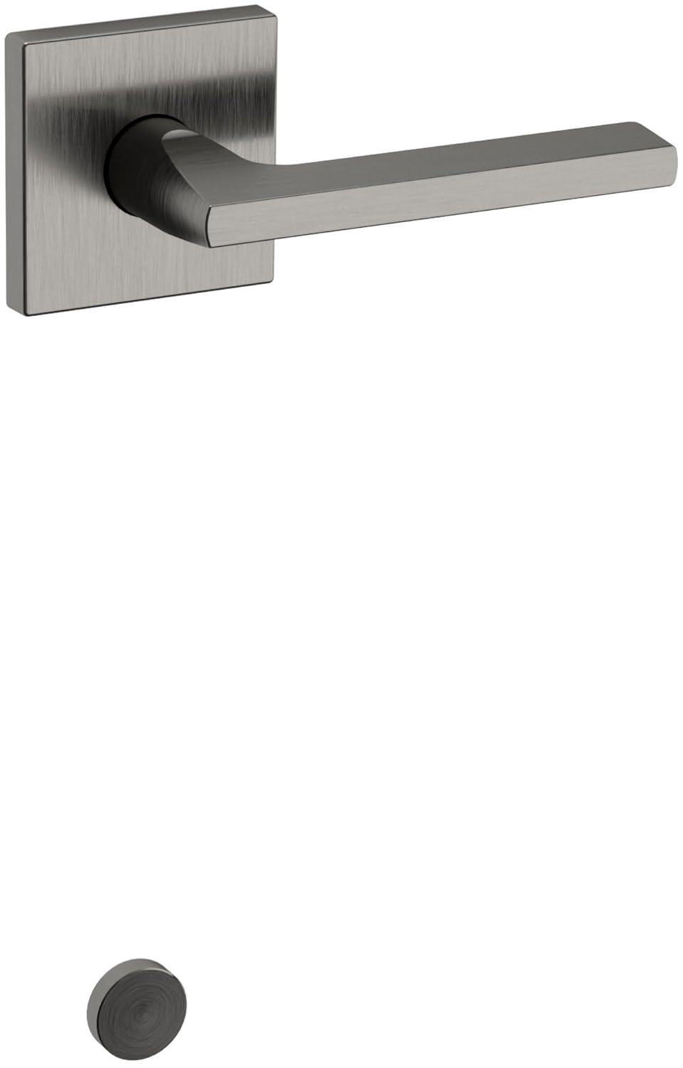 Baldwin 85390.Acrh Minneapolis Right Handed Sectional Handleset - Black