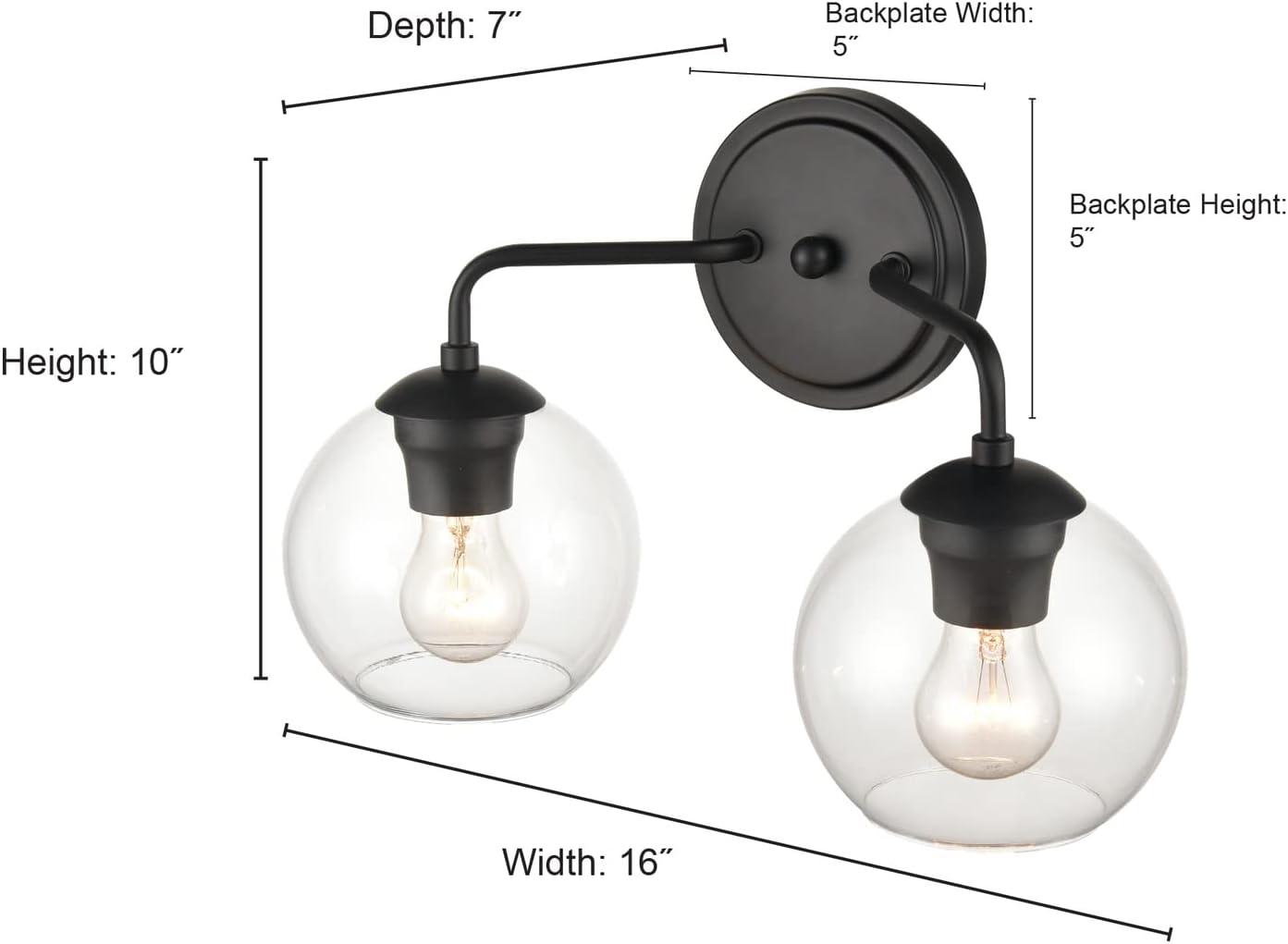 Millennium Lighting 2 - Light Vanity in  Brushed Nickel