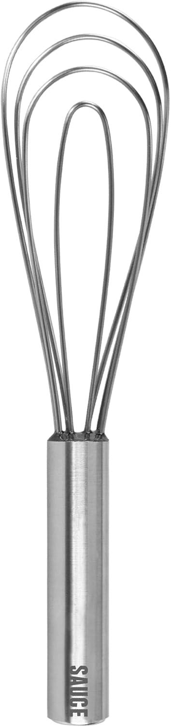 Stainless Steel Flat 10" Sauce Whisk