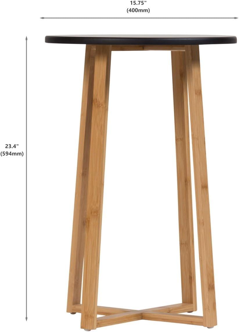 Black Tall Display Table