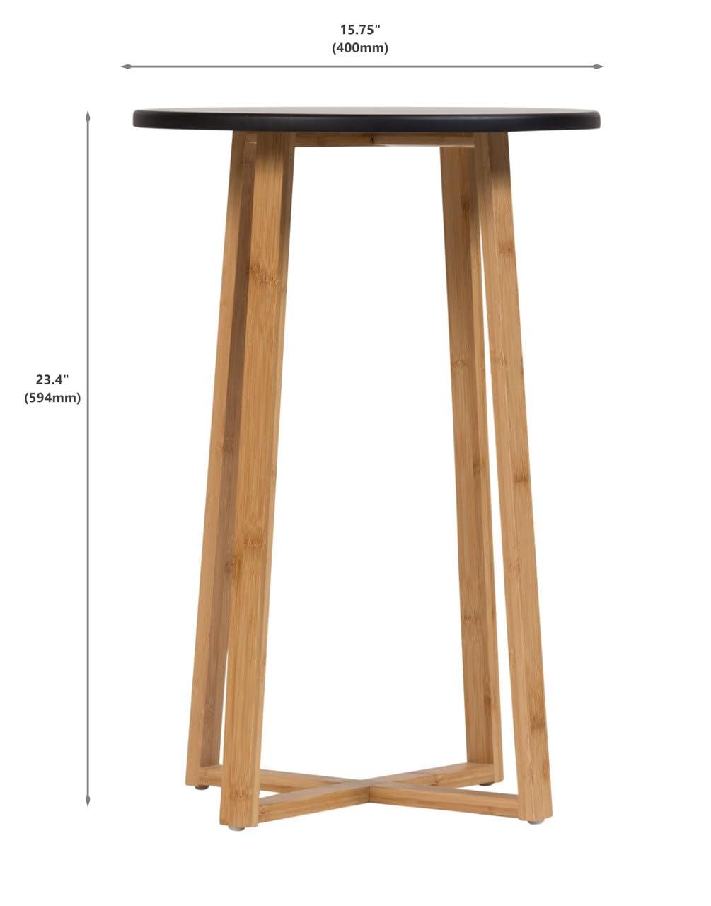 Black Tall Display Table