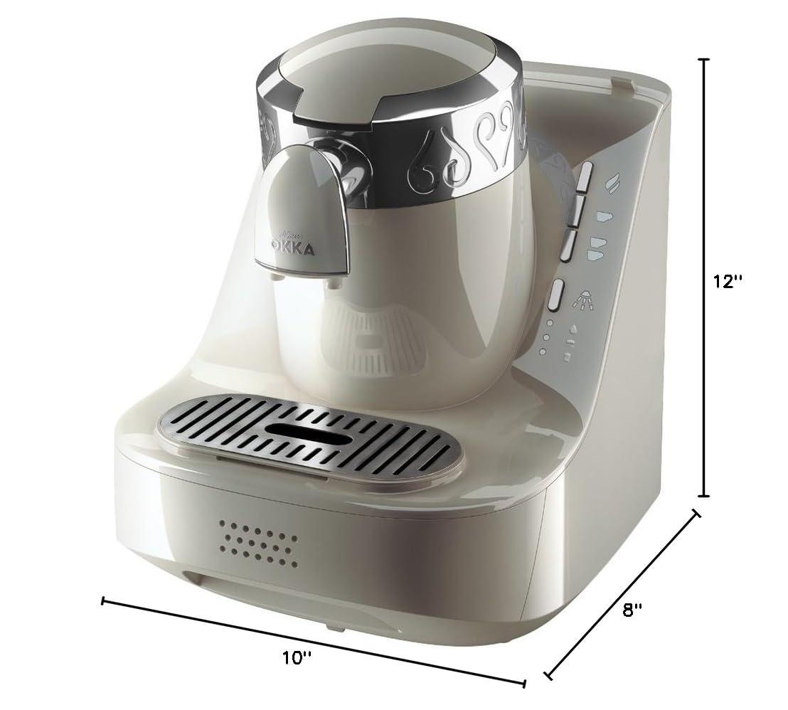 Arzum Arzum Okka Automatic Turkish Coffee Machine, Maker, USA 120V UL OK002W-US