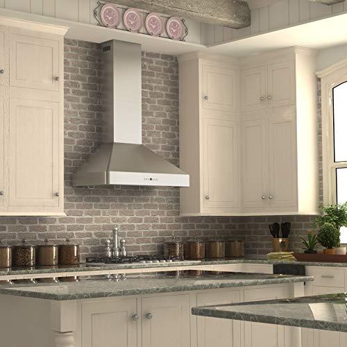 ZLINE ZLINE 36 in. Ducted Wall Mount Range Hood in DuraSnow Stainless Steel (8KF2S-36) KF2-36