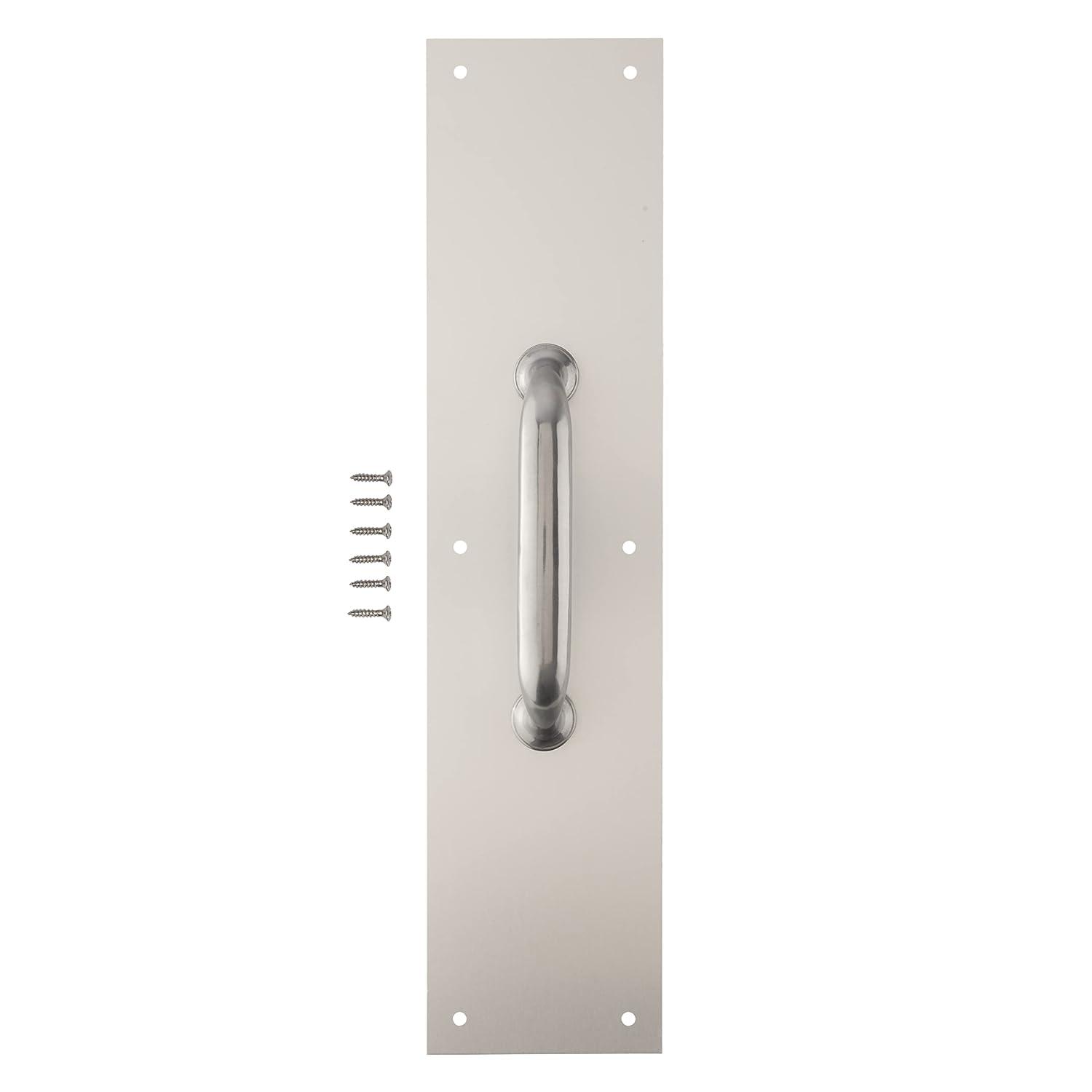 Brinks Commercial 5035102 15 in. Satin Aluminum Pull Plate