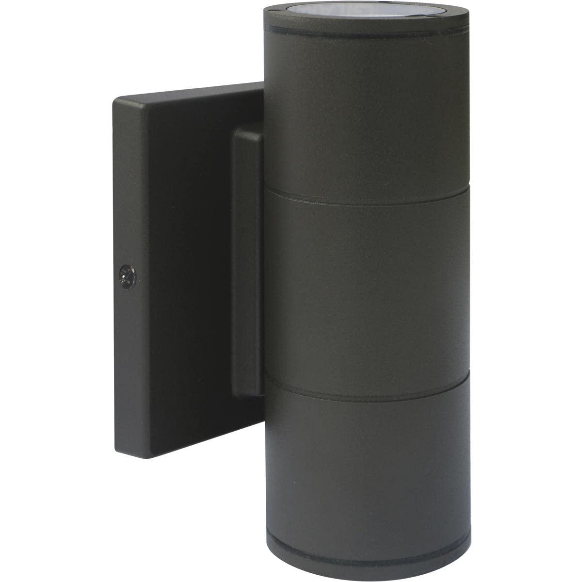 62/1145R1-Nuvo Lighting-Haley-10W 2 LED Small Up and Down Outdoor Wall Lantern-13 Inches Wide by 3.5 Inches High-Bronze Finish