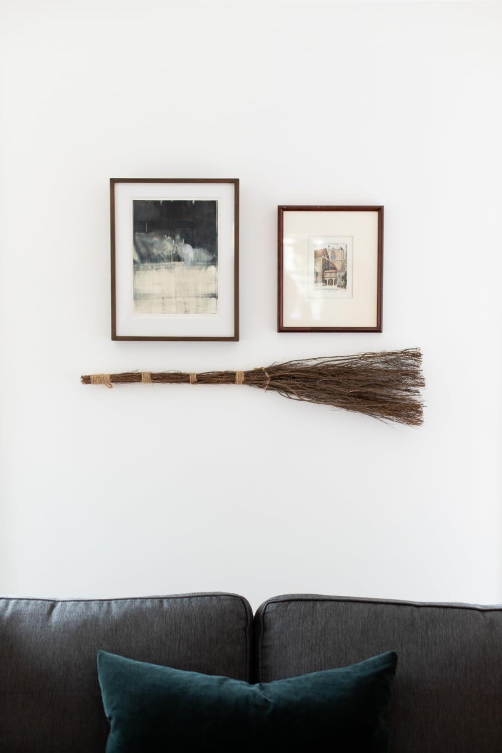 36 in. Classic Cinnamon Scented Broom (2-Pack)