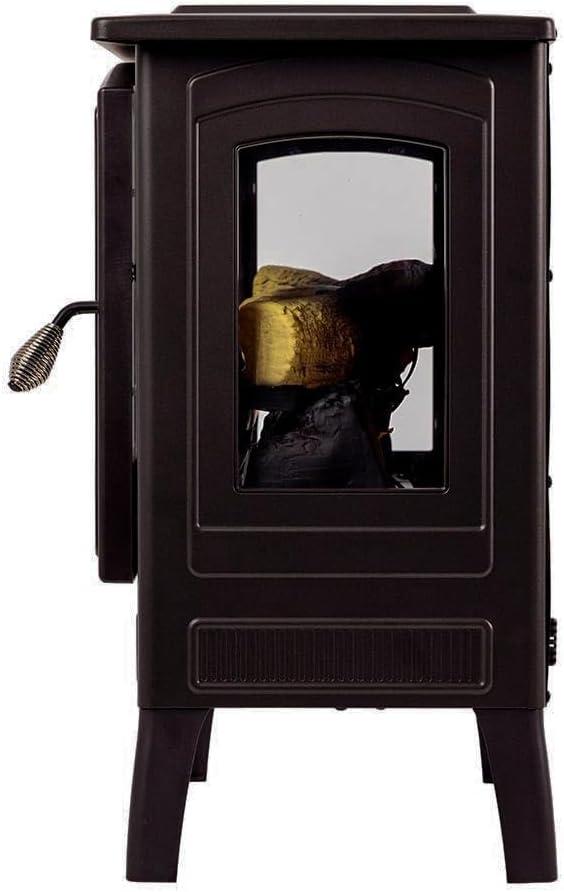 Country Living Smart Infrared Electric Fireplace Stove Heater, Alexa and Google Home Compatible